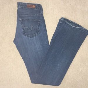 AG jeans boot cut flare 24 medium wash